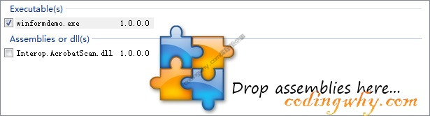 添加需要合并的程序