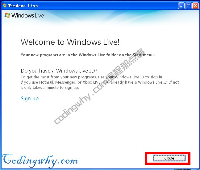 Windows Live Write安装完成