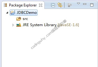JDBC项目新建成功