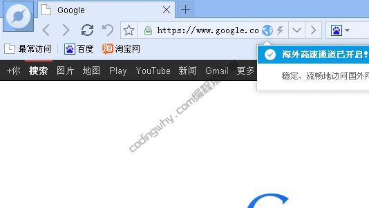 在浏览器中验证谷歌是否打开了