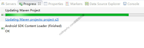eclipse正在Update Project