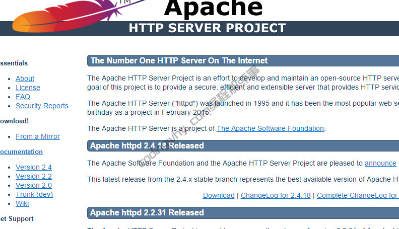 apache httpd下载图文教程