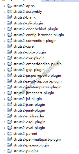 strut2源码成功导入eclipse