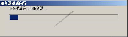 正在激活许可证服务器