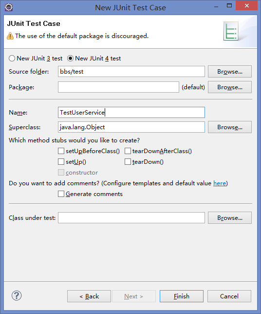 spring快速入门例子教程：05单元测试