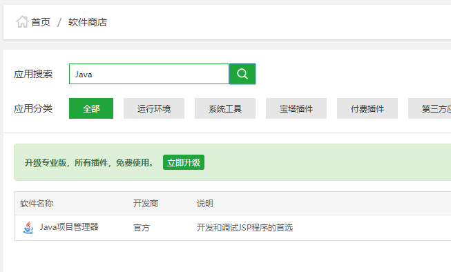 宝塔Linux面板部署Java项目