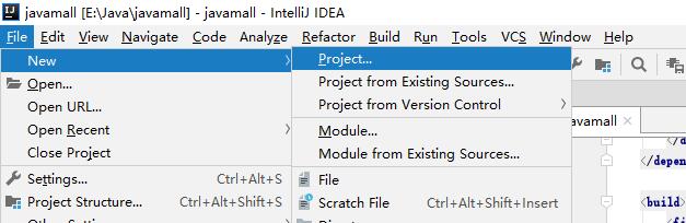 使用maven创建Java购物商城系统的父工程