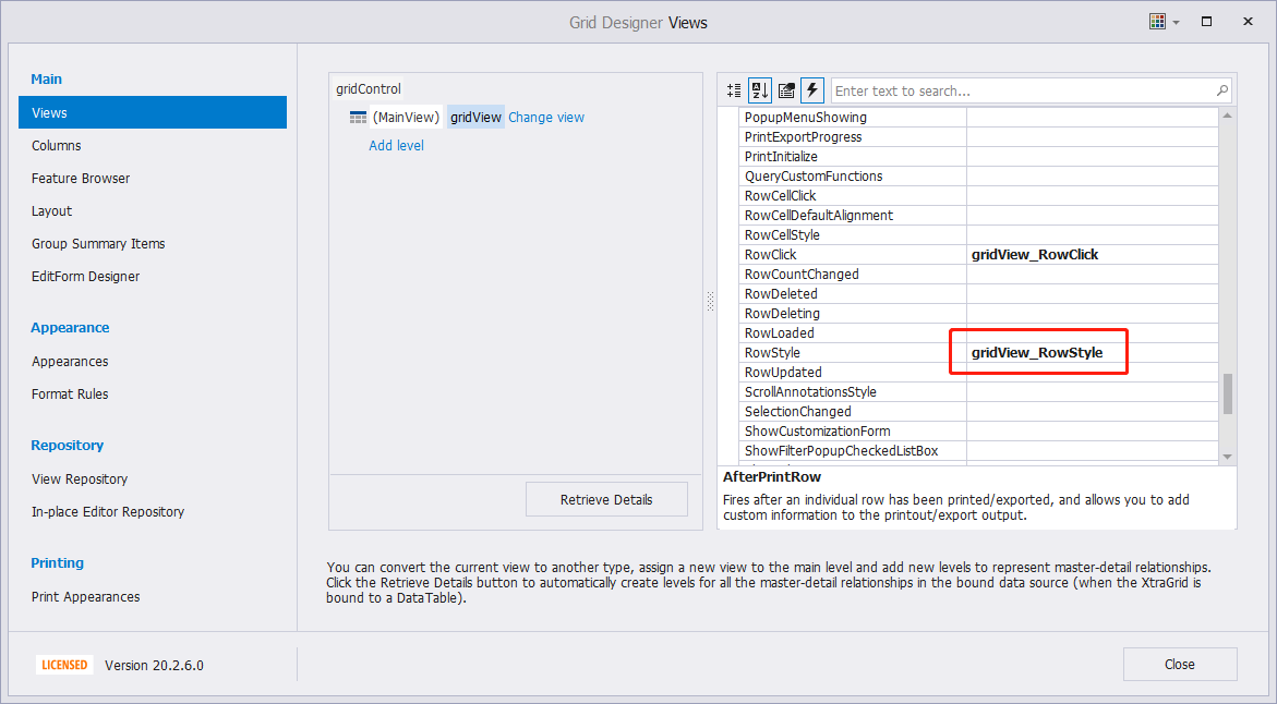 设置gridview_RowStyle
